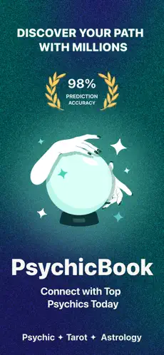 PsychicBook chat screen